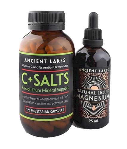 C+Salts (aka adrenal cocktail) Kakadu Plum Adrenal/Mineral/Magnesium Support Pack