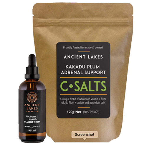 C+Salts(aka adrenal cocktail) Kakadu Plum Adrenal/Mineral Powder Pack